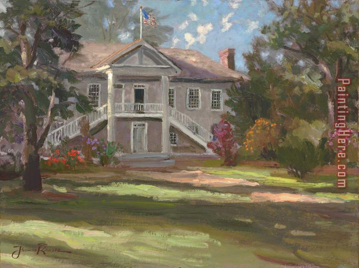 Thomas Kinkade Colton Hall, Monterey